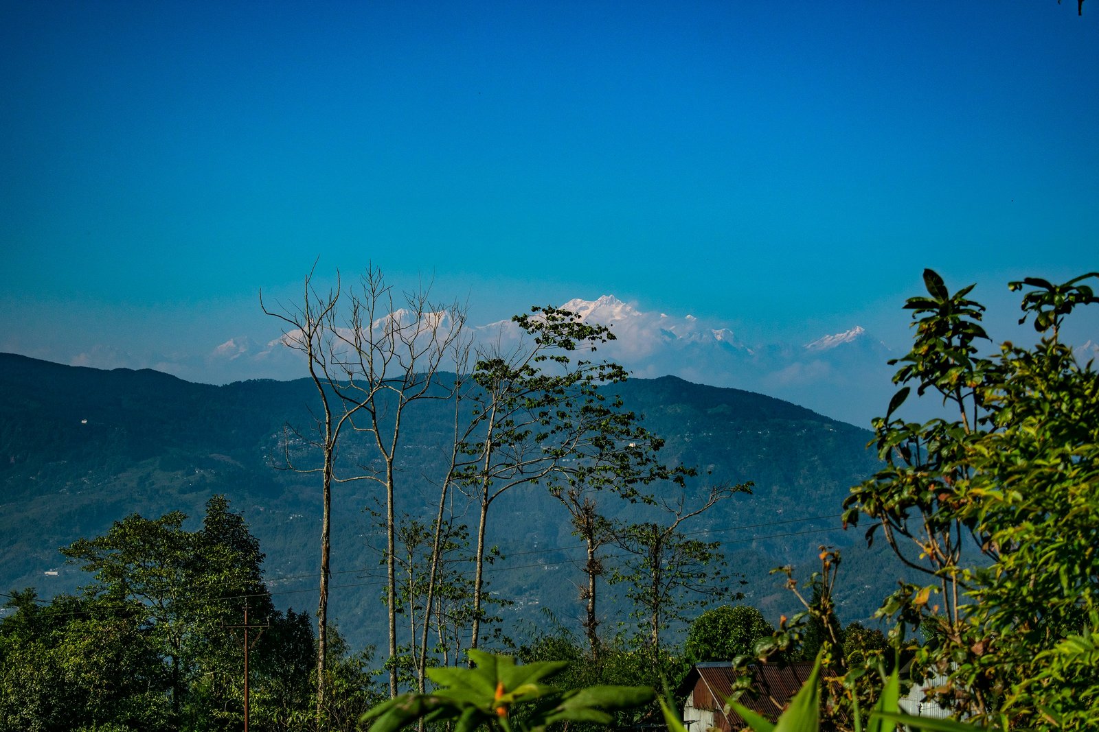 Hills and valleys visible from Ahaldara Viewpoint