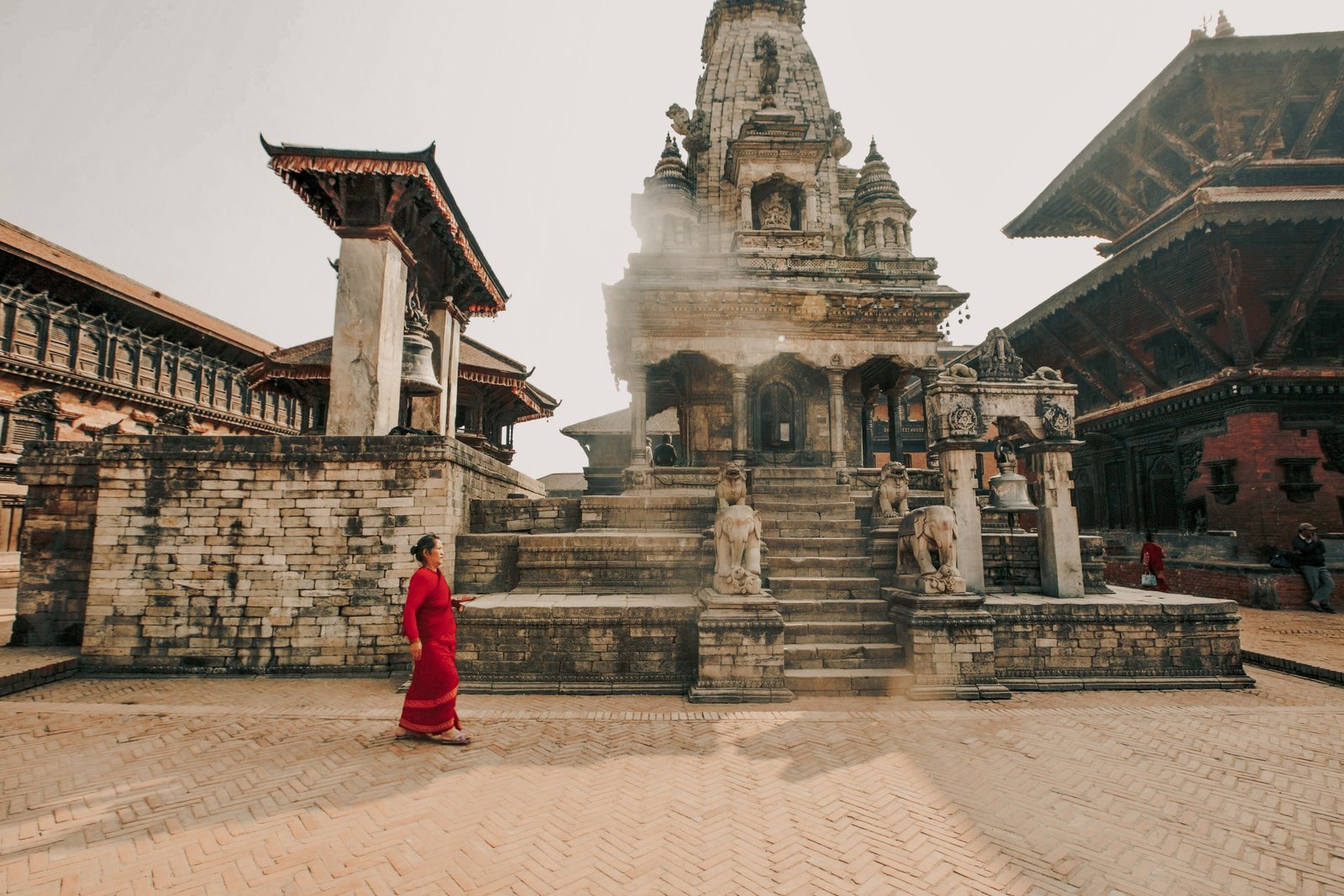 Traditional pottery making in Bhaktapur Nepal