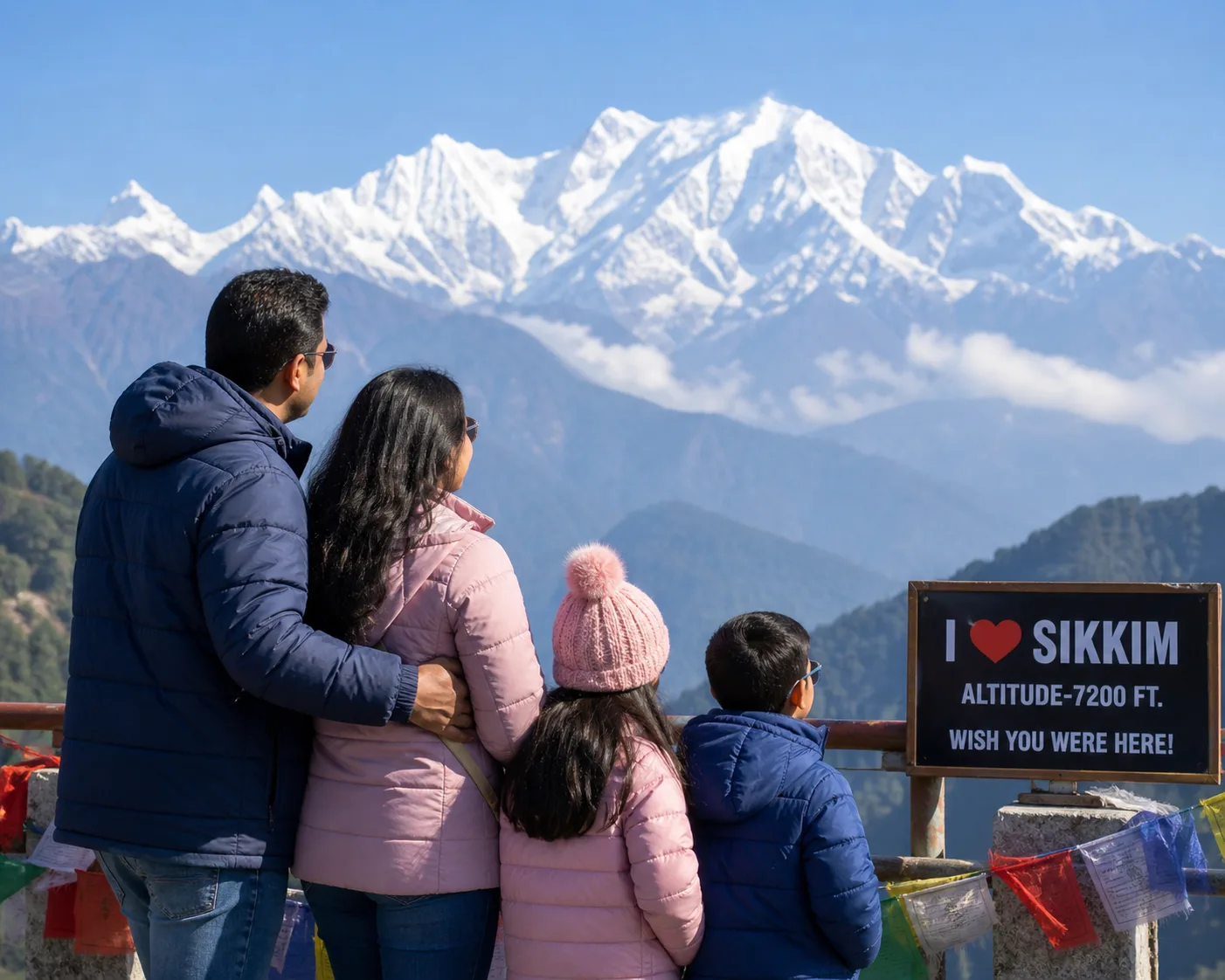 Gangtok & Tsomgo Lake Family Holiday