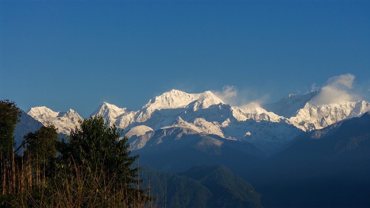 Mount Kanchenjunga View from Pelling West Sikkim - Siliguri Cab Rental