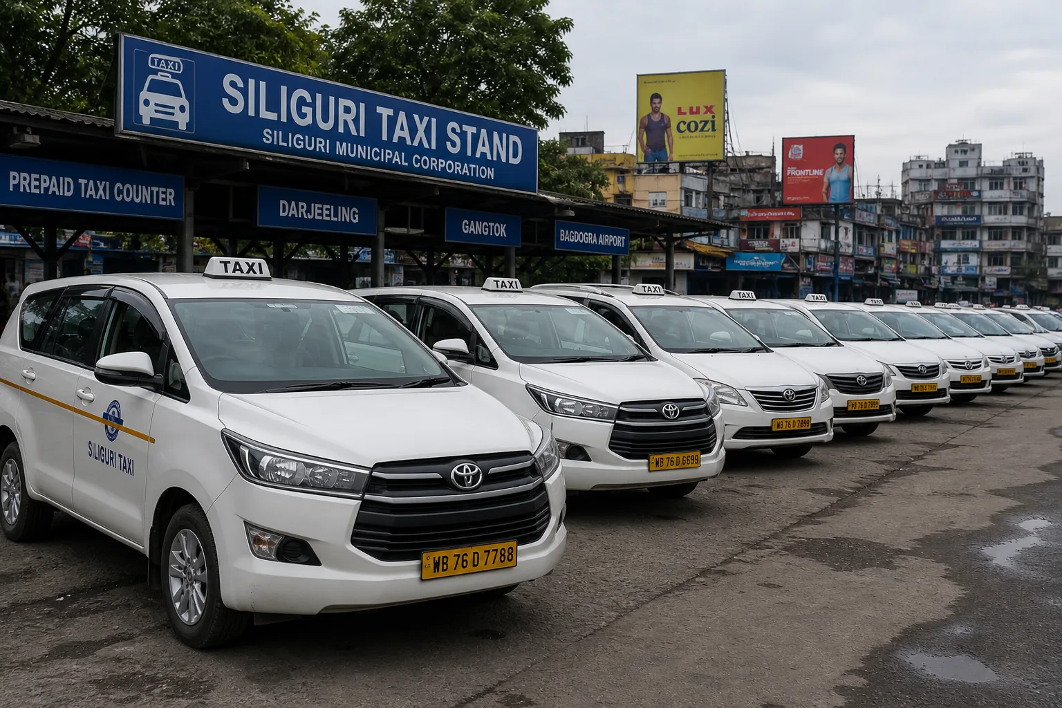 NJP to Pelling (West Sikkim) Taxi