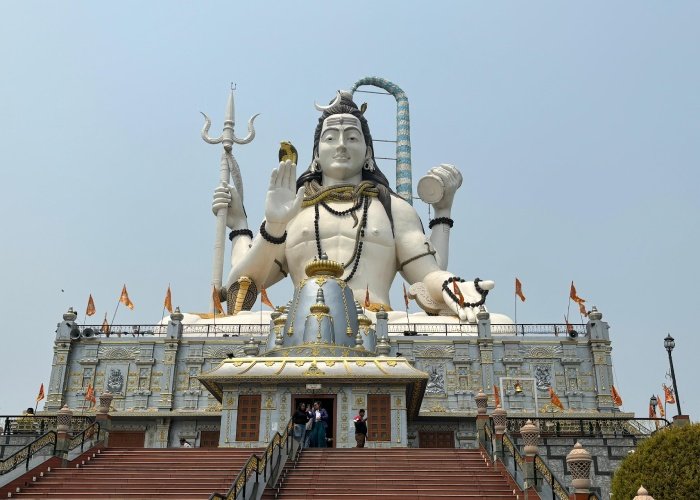 The 108ft Lord Shiva statue at Siddheshwar Dham Namchi South Sikkim