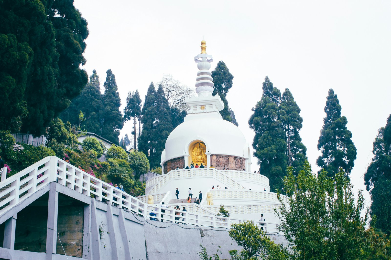 Japanese Peace Pagoda Darjeeling
